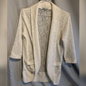 Vintage Charlotte Russe white, medium cardigan in EUC!